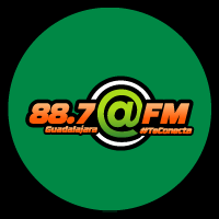 Arroba FM (Guadalajara) - 88.7 FM - XHGDL-FM - Radiorama de Occidente - Guadalajara, Jalisco