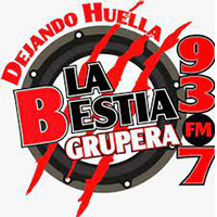 La Bestia Grupera (Manzanillo) - 93.7 FM - XHZZZ-FM - Radiorama - Manzanillo, Colima
