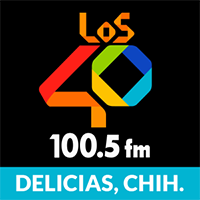 LOS40 Delicias - 100.5 FM - XHBZ-FM - Sigma Radio - Delicias, Chihuahua