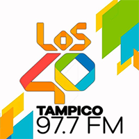 LOS40 Tampico - 97.7 FM - XHRW-FM - Grupo AS - Tampico, Tamaulipas